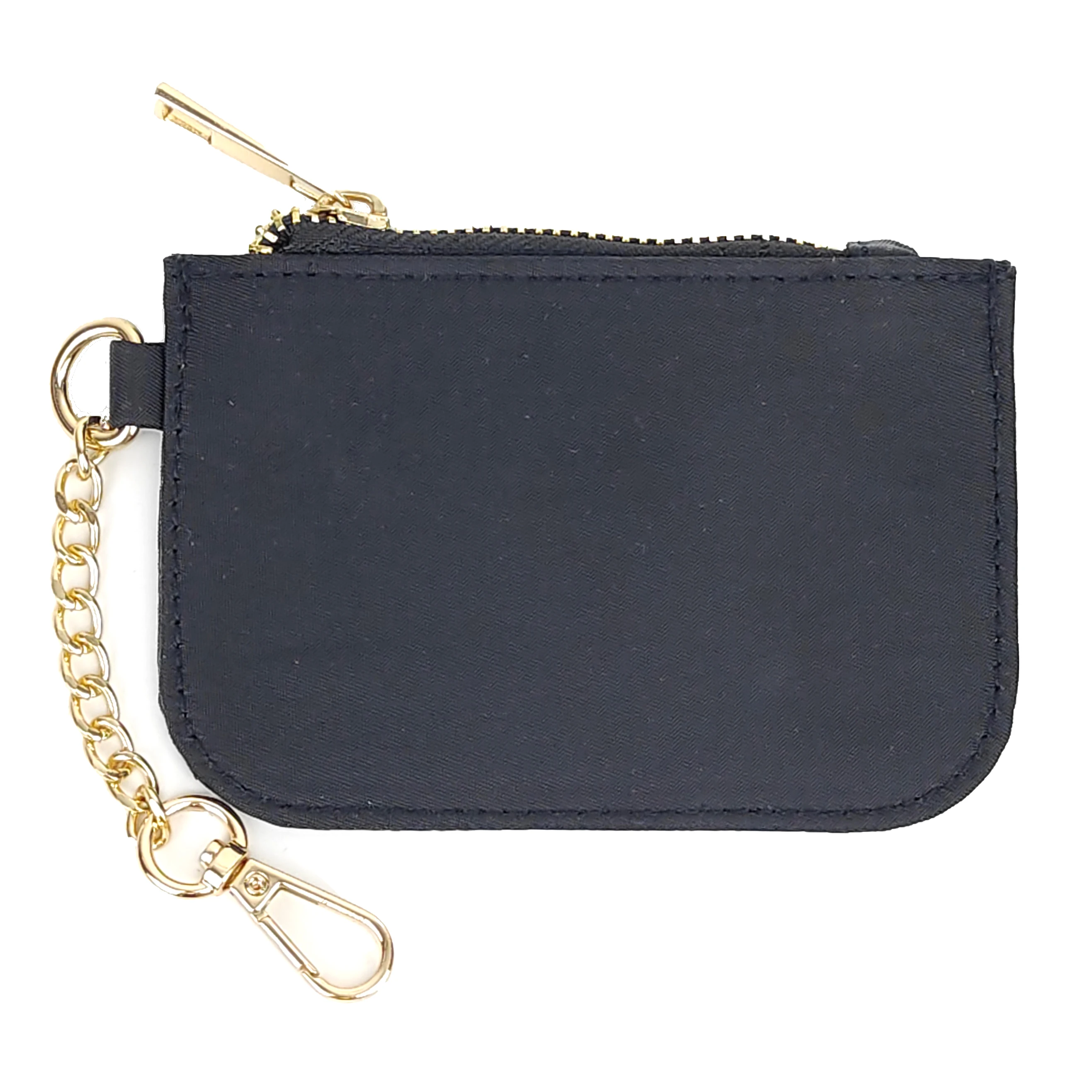 2024 Hot Selling Style Solid Color Nylon Waterproof Small Wallet Card Bag Coin Purse Key Chain Bags Accessories Holiday Gift 6