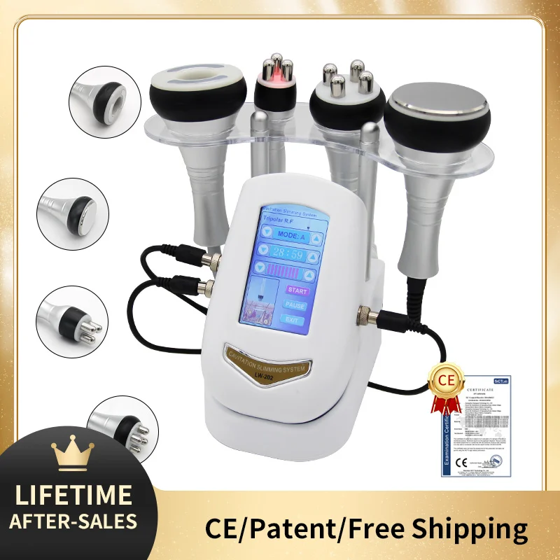 

New 4 In 1 Radio Frequency Skin Tightening Face Lifting Body 40K Cavitation Slimming Ultrasonic Cavitation Machine For Spa Body