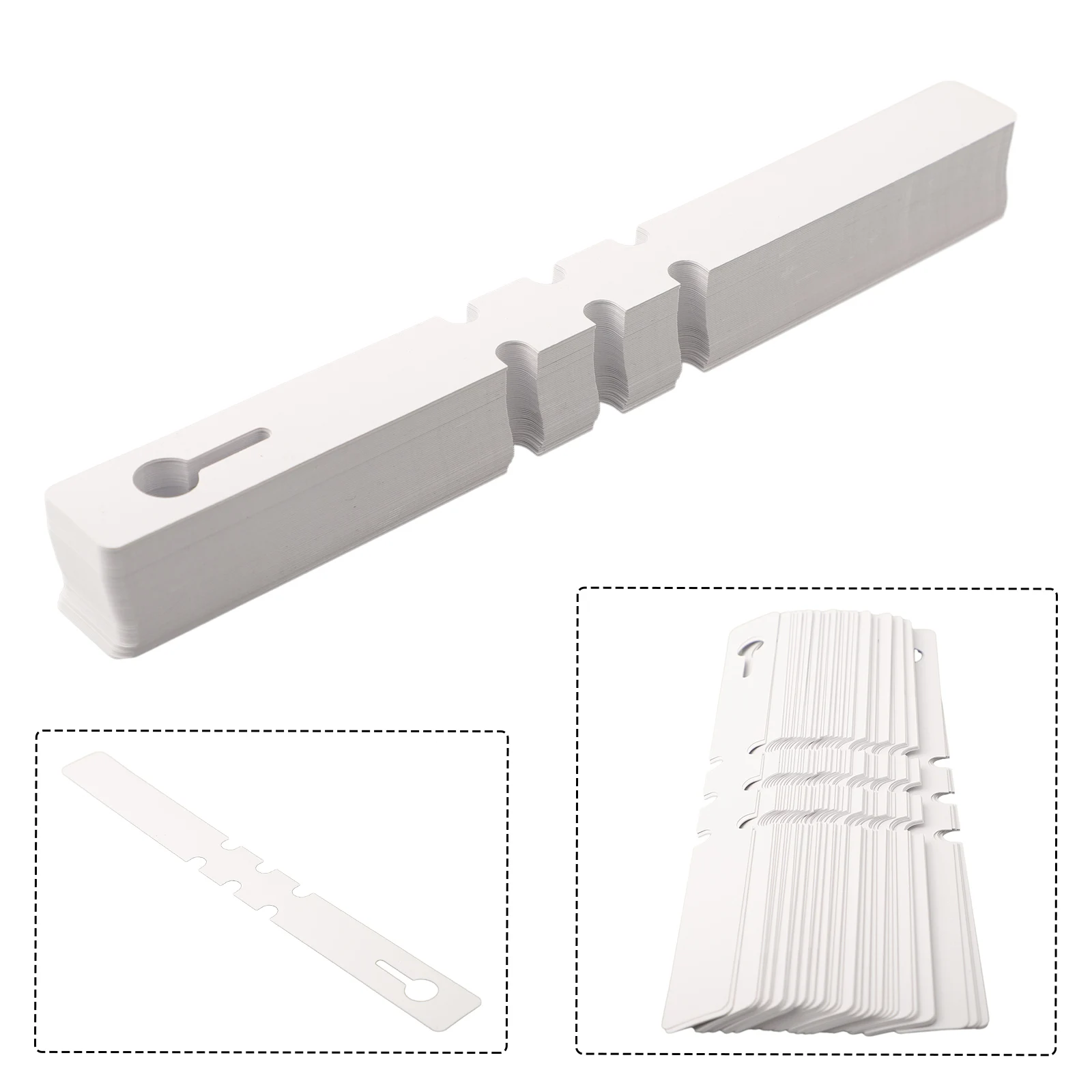 

100pcs PVC Waterproof Plant-Markers Hanging Tags Label-Tools For Gardening Plant Marker Label-Tools Garden Pots Planters Supply