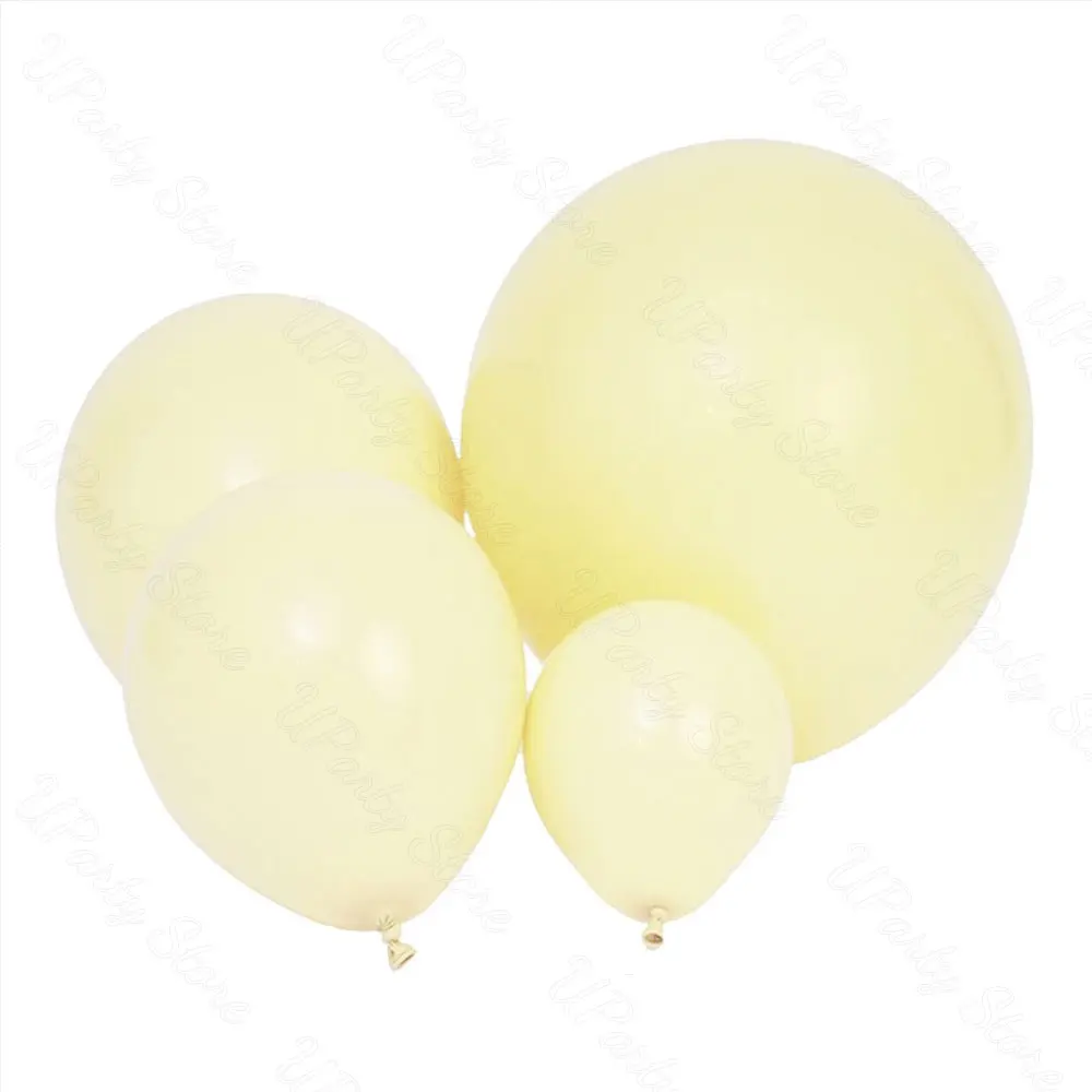 5/10/12/18 Zoll weiße Luftballons Retro Sandweiß Aprikose Beige Off White Latexballons für Hochzeit Brautparty Geburtstagsdekoration – Detail 10