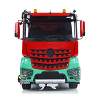 In Stock 1/14 RC Tractor Truck 6x4 Openable Door RTR Remote Control 3-speed Painted Assembled Car Model Sound Light Set Toy Gift 2