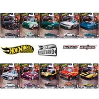 Hot Wheels Premium Boulevard #96-100 #106-110 Toyota GR Supra Nissan Skyline Mazda Lamborghini Countach 1/64 Car Model Toy GJT68 1