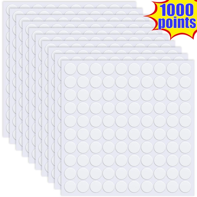 Autocollants muraux à points de colle pour fixation de ballons, 1 à 10 feuilles, décoration de fête d'anniversaire, mariage, noël, Film en aluminium, accessoires Globos 1