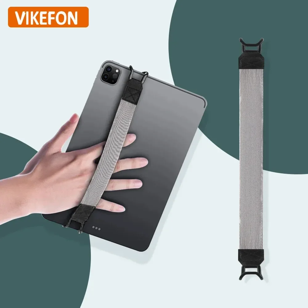 tablet hand strap for iPad 9.7 10.5 inch generic leather handle grip security for iPad/Xiaomi/Samsung