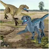 Remote Control Dinosaur for Kids - 2.4G RC Dinosaur with 3D Eye Shaking Head Roaring Sounds Rc Robot Dino Toys for Kids 5