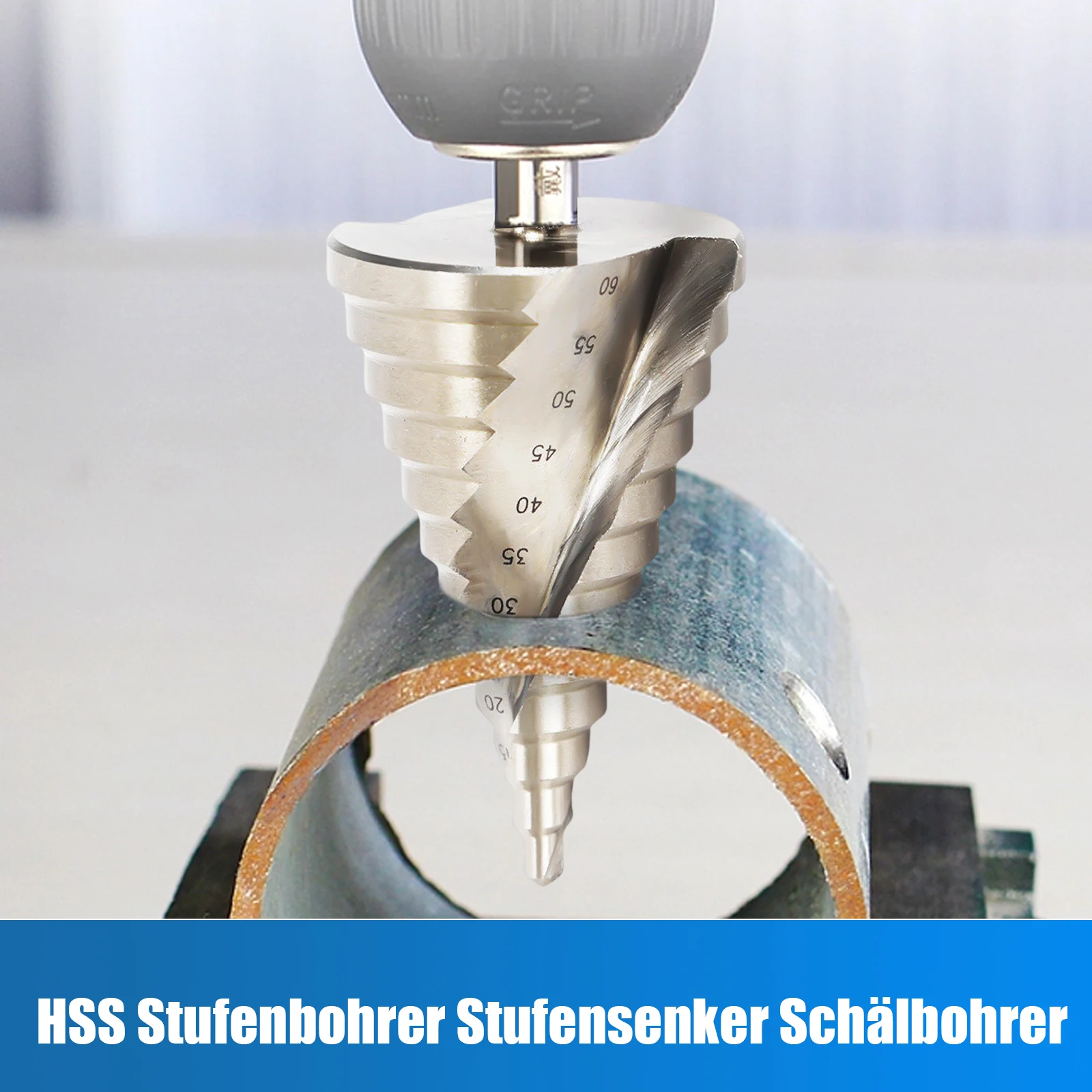 6-60mm konischer Bohrer Schäl bohrer Senk bohrer – Detail 6