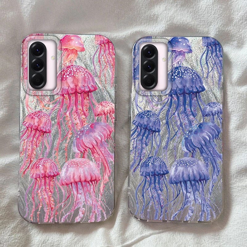 Jellyfish-Themed Protective Smartphone Case Bag