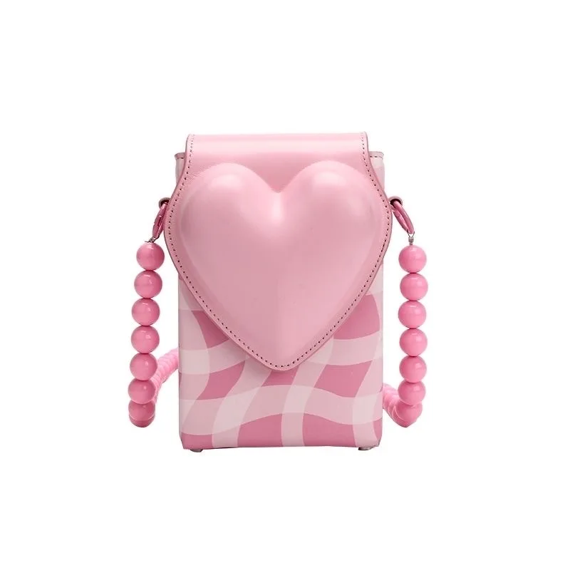 Pink heart shaped bag – Everything Pink