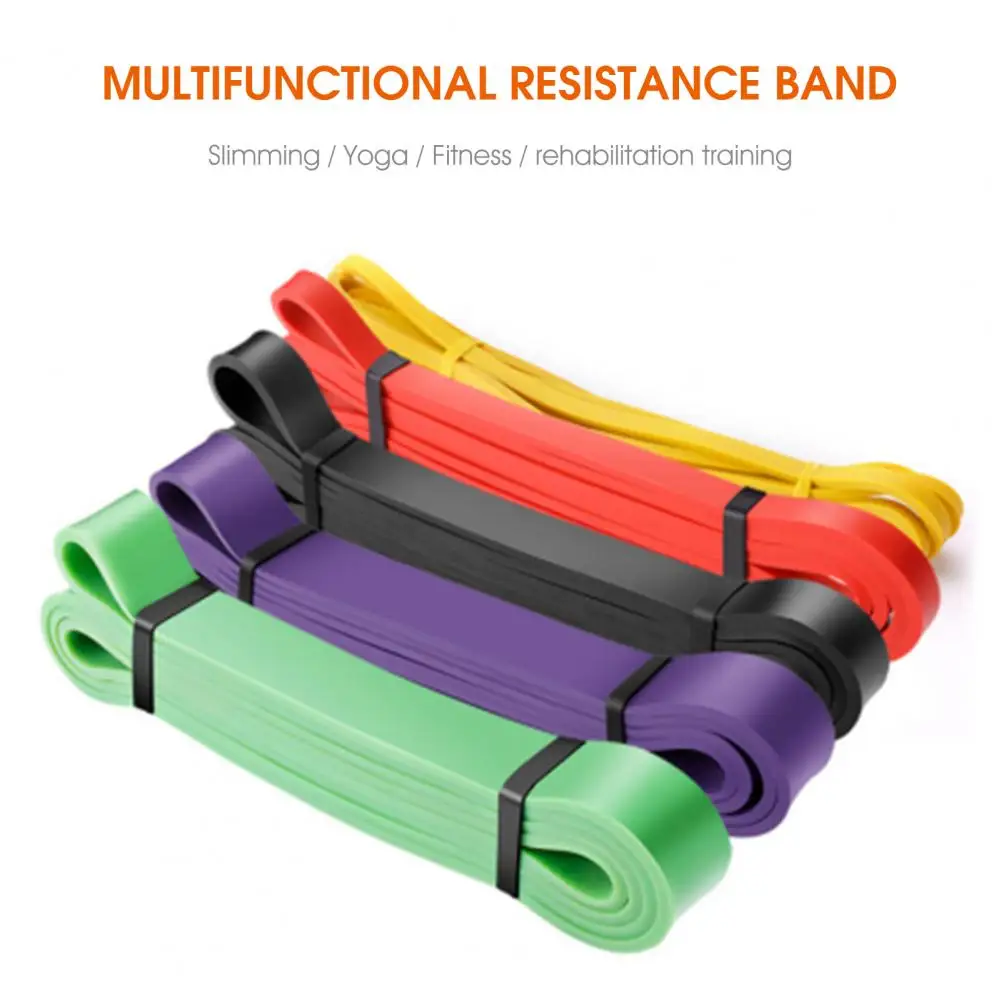 2m Resistance Band Natural Latex High Elasticity Pull Up Assist Band Gym Strength Training Exercise Elastic Fitness Bands resistance bands,resistance band,resistance strap,pull up assistance bands