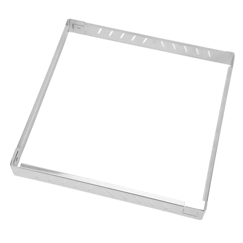 4개 세트 스테인리스 캠프 스토브 바람막이 40홀 분리형 방풍 스토브 접이식 가..