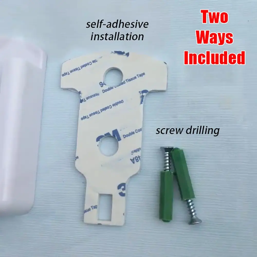 1Pcs Wall Shelf Remote Controller Bracket Air Conditioner TV Phone Charging Wall Mount Holder Holeless Installation Universal