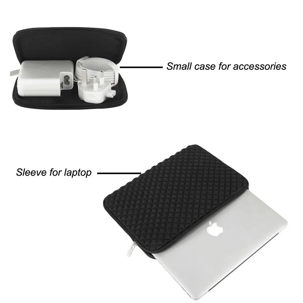 Custodia Per Laptop 13-13.6 Pollici Antiurto | Borsa Morbida Per MacBook Pro/Air, Acer, ASUS, Dell | Impermeabile Con Tasca - Foto 7