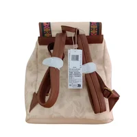 2024 MINISO Original Disney Mickey Mouse Pu Leather Women's Backpack Castle Cosplay Leisure Travel Bag Mini Children's Schoolbag 5