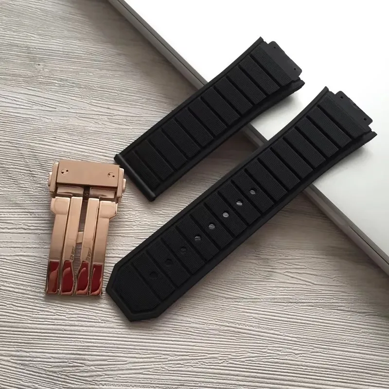 Premium Silicone Sports Strap with Folding Buckle - Universal 19mm*29mm, Unisex Design