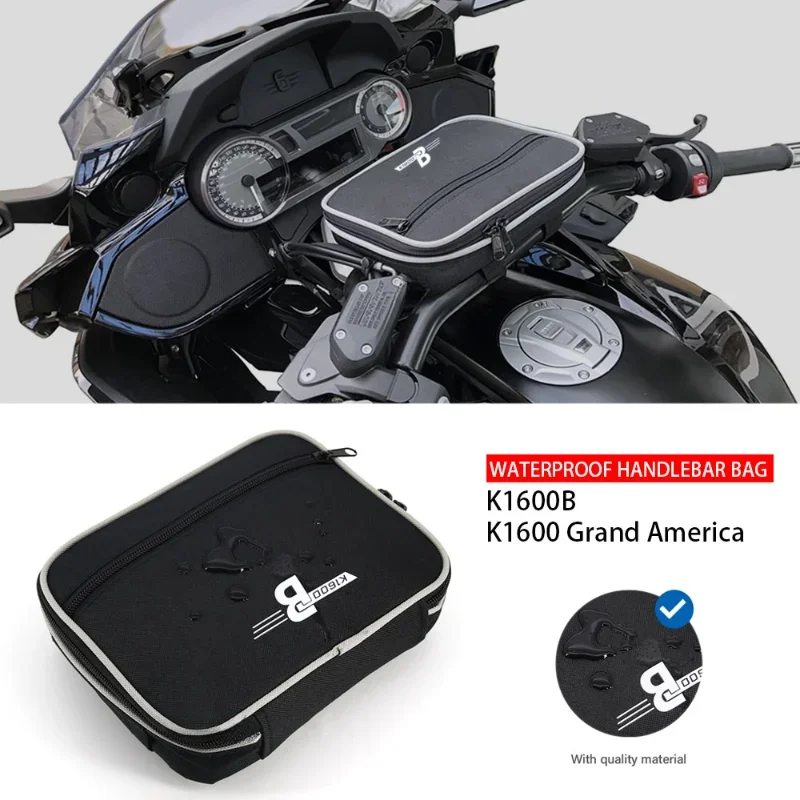 Motorcycle-Handlebar-Bag-For-BMW-K1600-B-K1600B-K-1600-Grand-America ...