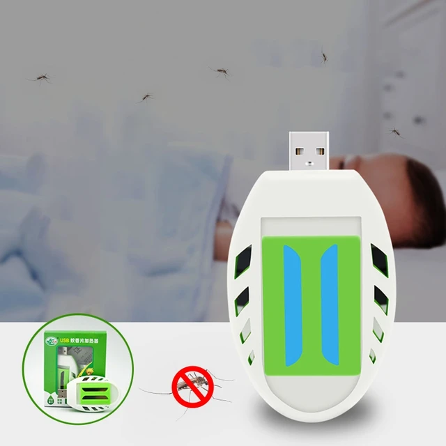 Usb Szúnyogtaszító Fűtés Szúnyogtekercs -Chips Hordozható Elektromos Kültéri Autók Számára Utazó Szúnyogok - Image 5