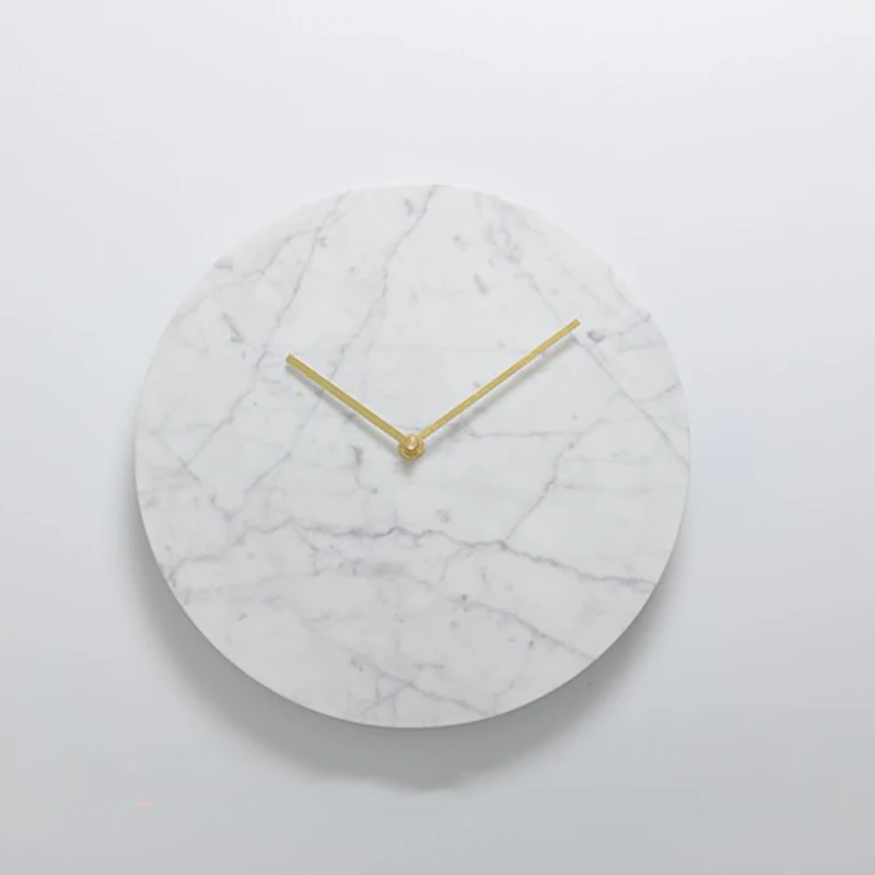 Large Wall Clock Natural Marble Clocks A  