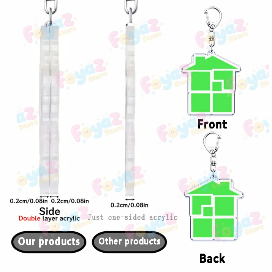 Cute Cartoon Homestuck Keychain Accessories Bag Charms Dave Strider John Egbert Karkat Womens Keyrings Jewelry Fans Freinds Gift