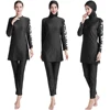 Burkini Femme Musulmane Conservative Swimsuit Print Swimwear Beach Wear 3 Piece Set Muslim Women Bathing Suit Maillot De Bain