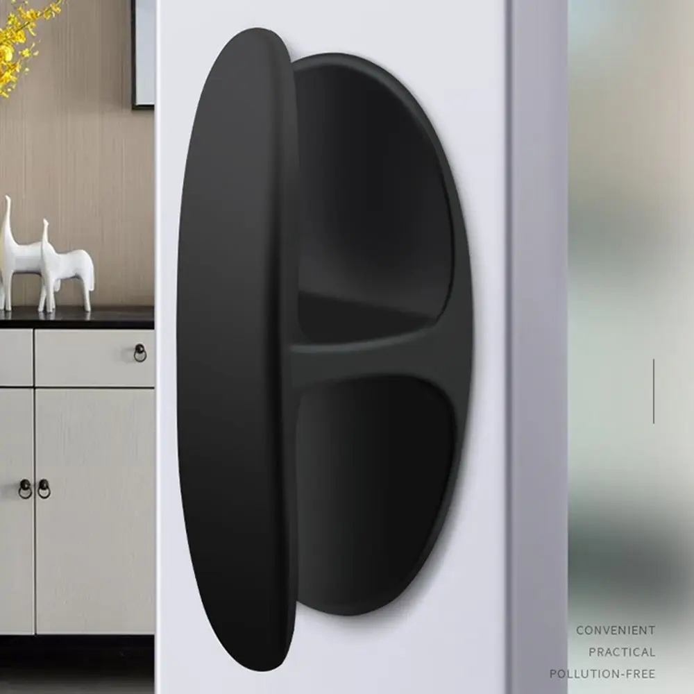 Home Glass Window Punch Free Self-adhesive Door Handle Wardrobe Pulls Furniture Auxiliary Knobs