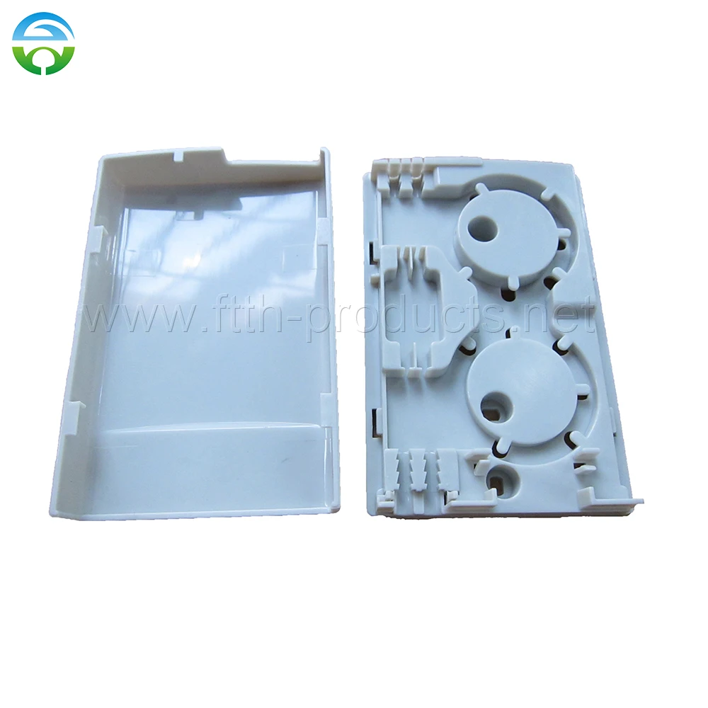 100Pcs 2 Core Ftth Presa A Muro Hy-20-T2B