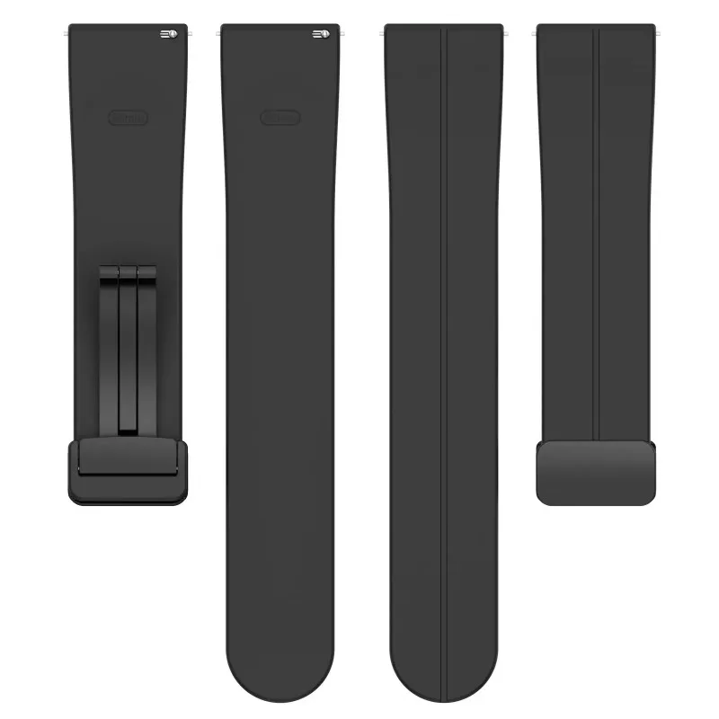 Soft Silicone Magnetic Bracelet Wristband - 20mm/22mm Band