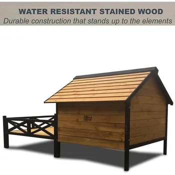 Wooden Large Dog House 43.3 5