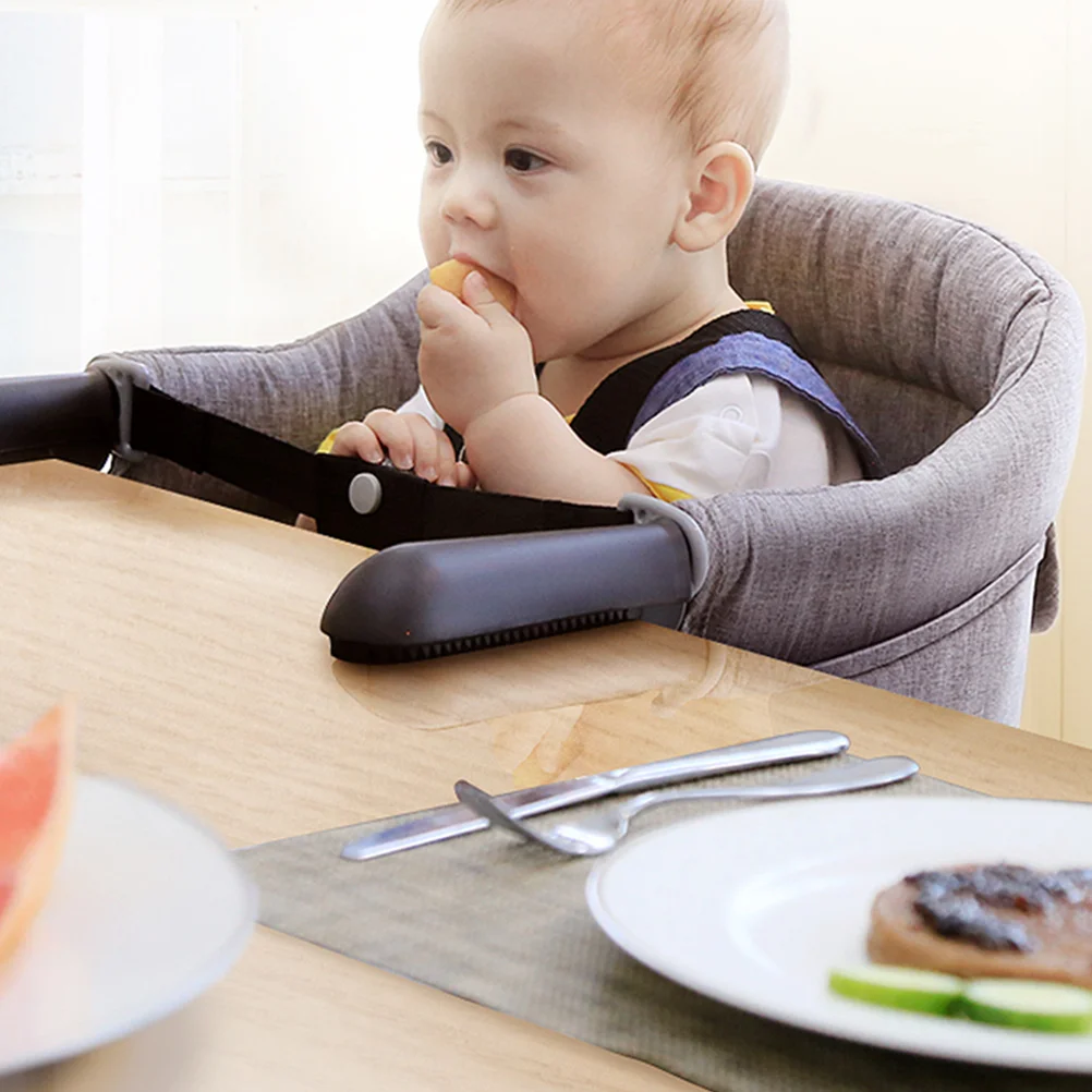 Portable Foldable Baby High Chair Dining Table Chairs Booster Seats Travel Feeding Seat Hook On Clip Table Baby Furniture