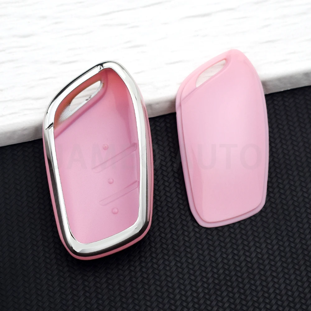 Premium Soft TPU Car Key Case Cover - Universal Car Accessories