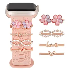 Elegant Metal Diamond Charm Bling (Love Rose Gold)