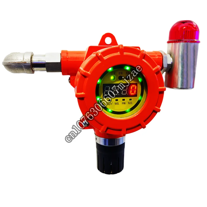 

Atex Explosion Proof Wall Mount Oxygen Ammonia Gas Detector Fixed Gas Detector Chicken Farms
