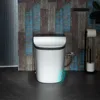 Smart Bidet Toilet,1.28 GPF Dual Flush, Auto Open & Close, Auto Flush, Foot Sensor, 1000 Gram MaP Flushing Score, Heated Seat 1