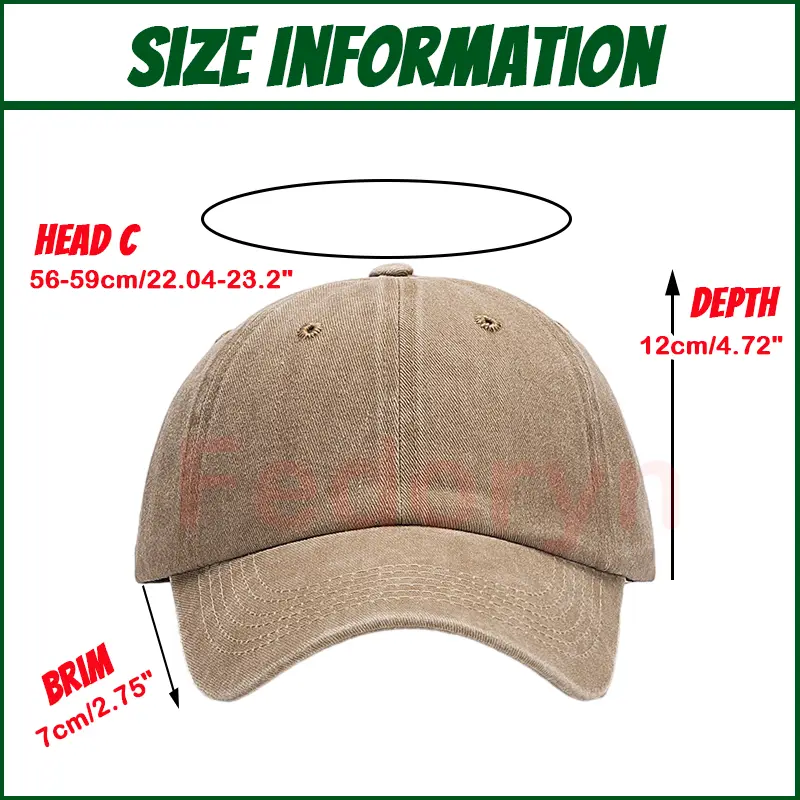 Fedoryn Custom Logo Baseball Cap for Men and Women DIY Design Letter Embroidery Retro Hat Customize Cap Graphic Print Wholesale - Image 3