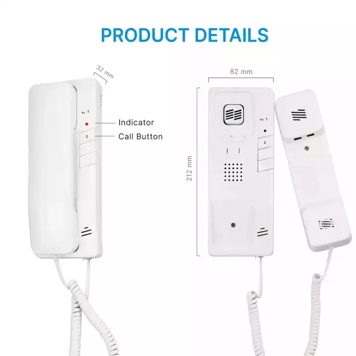 Uncover our 2 way audio intercom wireless