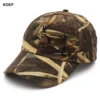 KOEP New Tree Orange Camo Baseball Cap Fishing Caps Men Outdoor Hunting Camouflage Jungle Hat Wild Duck Embroidery 2