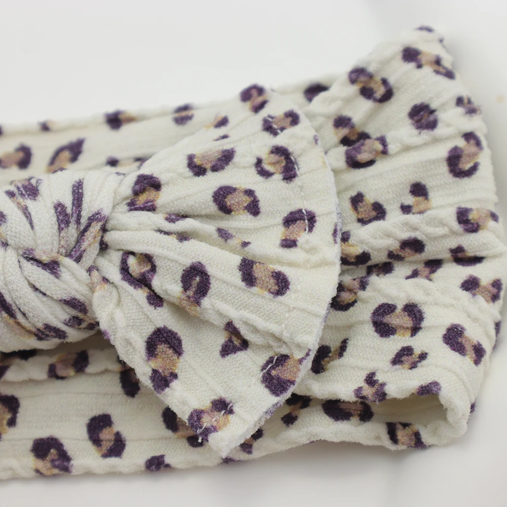 5pcs/ Knit Bow Baby Headbands 4