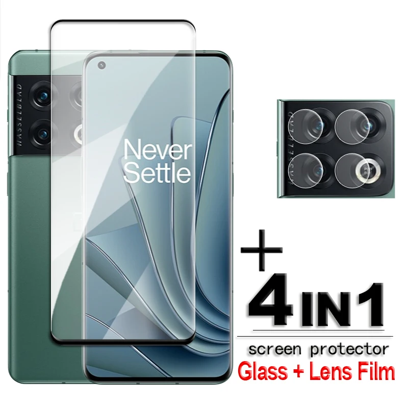 

For OnePlus 10 Pro Glass 3D Full Cover Curved Screen Protector OnePlus 10 Pro 5G Tempered Glass For OnePlus 10 Pro HD Lens Film