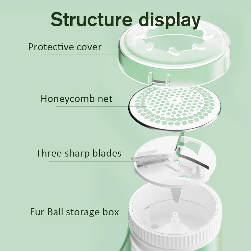 Clothes Bobble Fluff Shaver USB Operated Electric Fur Defuzzer 850mAh Portable Lint Remover Household Cleaning Tool 4