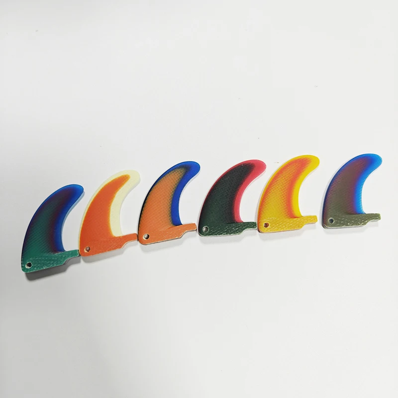 Surboard Fins Key Chain surf Small fins pendant Accessories gift souvenir surfboard fin