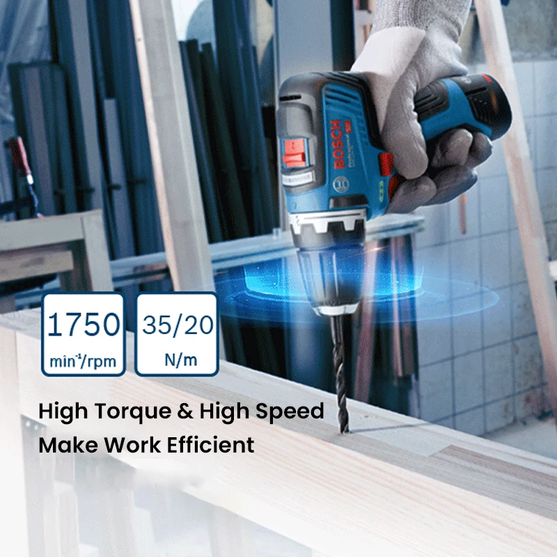 Bosch GSR 12V-35 HX 무선 스크루 드라이버, 다기능 충전식 전기 드릴, 브러시리스 스크루 드라이버, 가정용 로터리 전동 공구