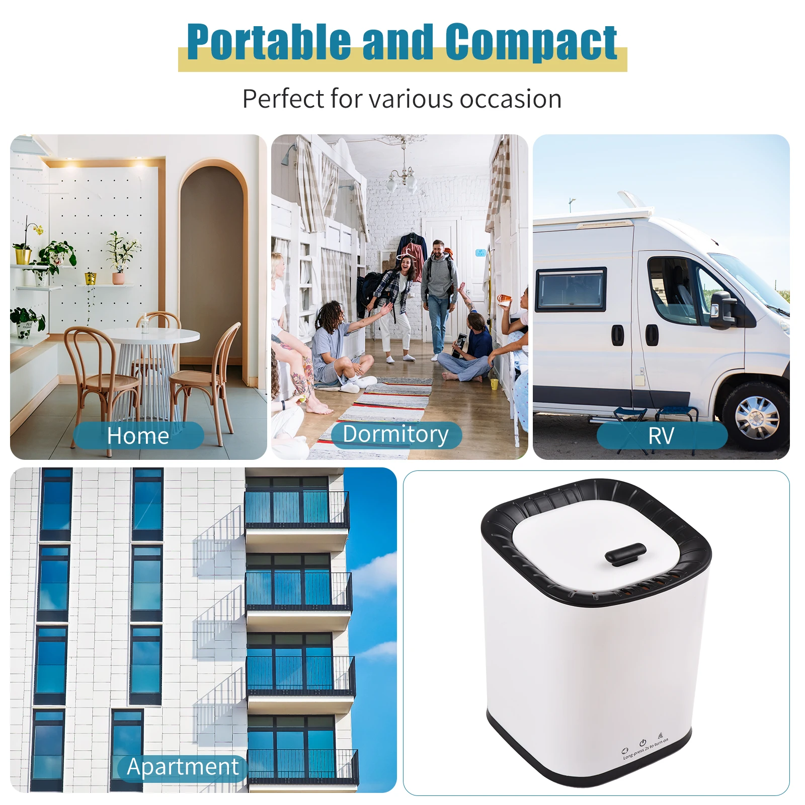 Mini Portable Washing Machine Laundry Full Automatic Dormitory Travel Underwear Washing Machine 2L Capacity Turbin e Washer