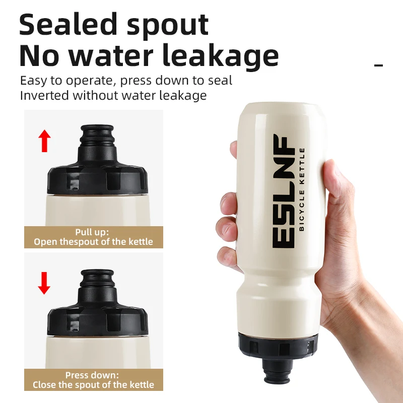 Water Bottle Bicycle Water Bottle Sports Bottle ESLNF Bicycle Riding Water Bottle Large Capacity