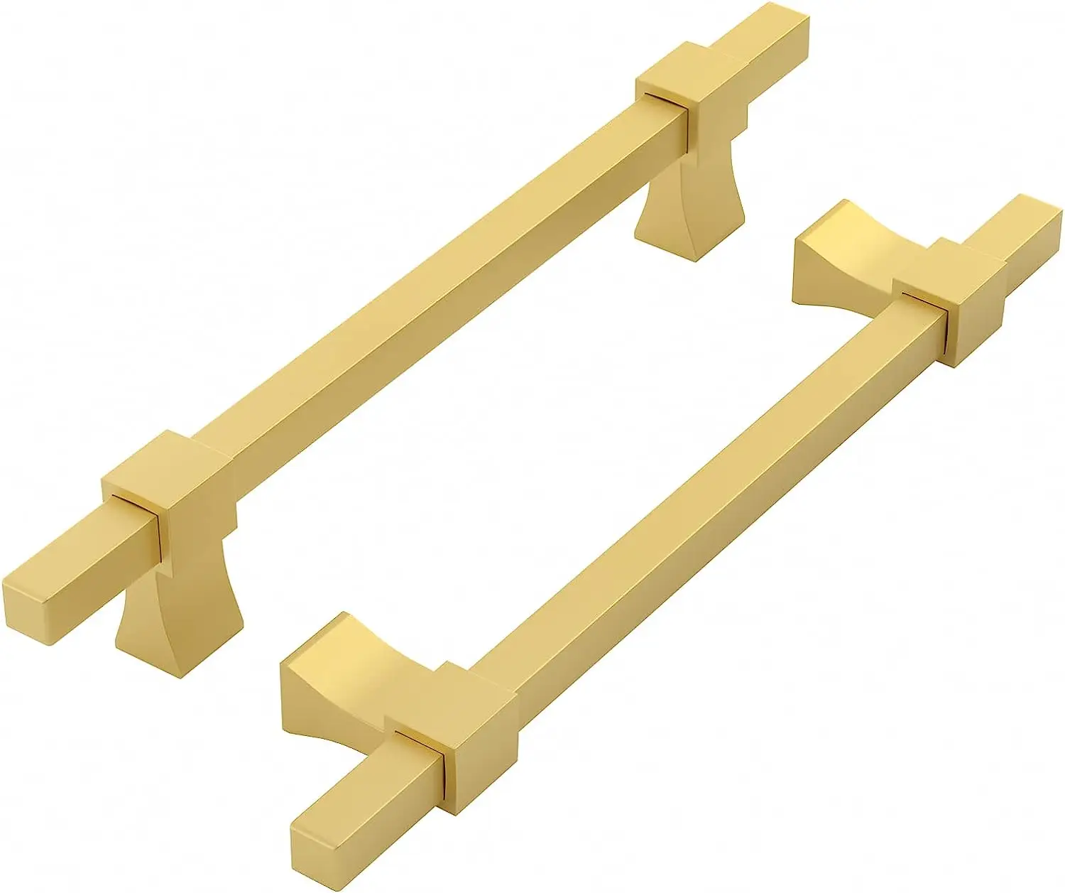 

10 Pack Adjustable Black Cabinet Pulls 1-3/8" to 4" (35-102mm) Adjustable Hole Distance Drawer Pulls