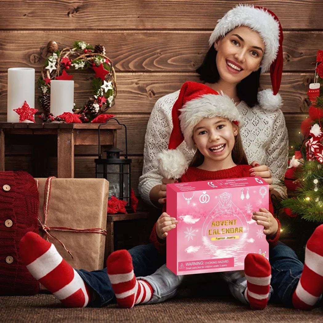 Calendario de Adviento 2025 para niñas, calendarios de cuenta