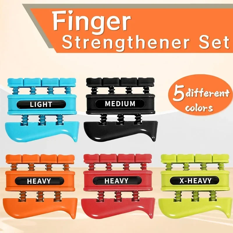Grip Strength Trainer Hand Grip Strengthener Guitar Finger Exerciser Finger Strength Trainer For Climbing Athletes