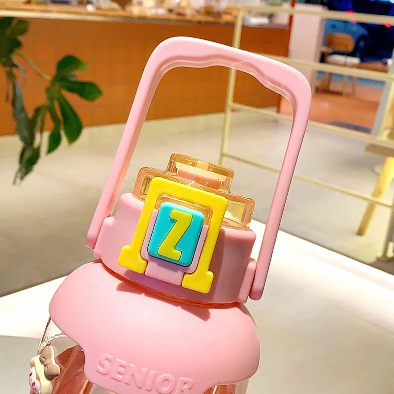 Water Bottle With Straw Bpa Free Material Ideal For Gym,Outdoor Sport,Home &Amp; Office 1800Ml