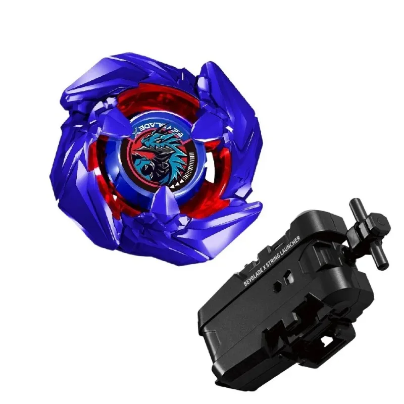 Spinning Top Toy Gyro Toupie Battle Tops Beyblades Burst Gyro Battle Top Toy Beyblade Toys Gyroscope Toy Drake de cobalto Burst gyro serie X juguetes BX Ares conjunto de giroscopio paquete &uacute;nico limitado