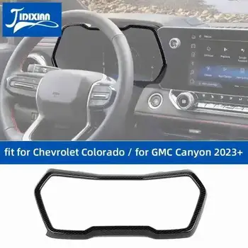 JIDIXIAN apto para Chevrolet Colorado para GMC Canyon 2023 2024 2025 cubierta decorativa de Panel de instrumentos interiores de coche 1