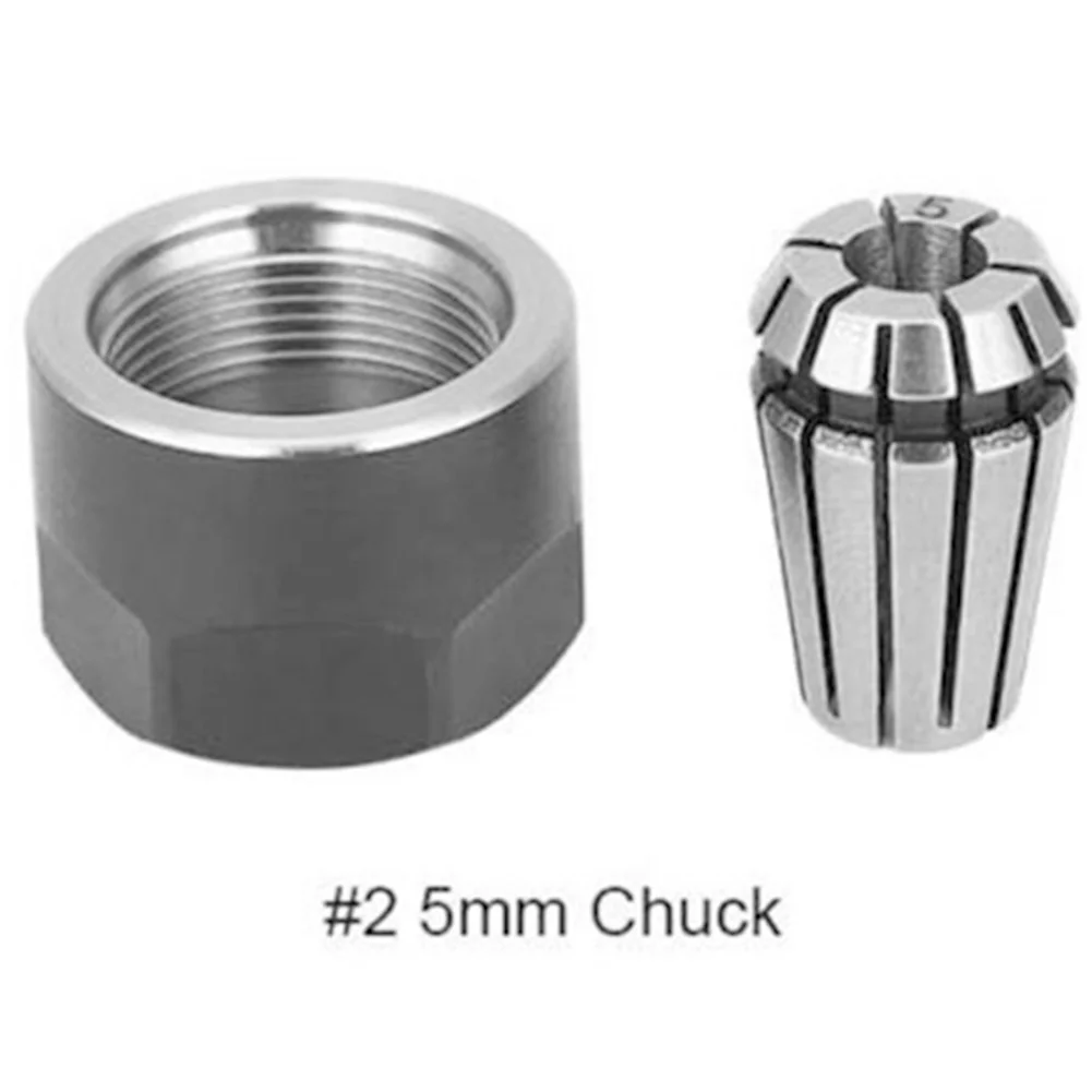 2pcs ER11 Chuck Collets Clamping Nuts For CNC Milling Engraving Machine Lathe Parts 6mm 5mm 4mm 3.175mm CNC Milling Tool