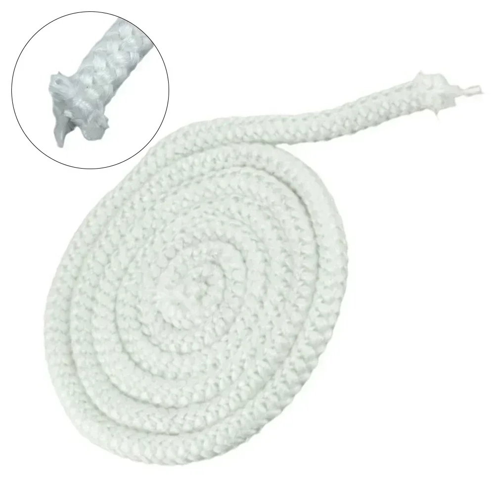 Fireplace Sealing Rope Fiberglass Gasket Cord Stove Door Fireplace Cord Woodburner Rope 6mm*2.5m/14mm*2m/16mm*2m